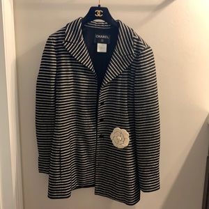 Striped Chanel jacket